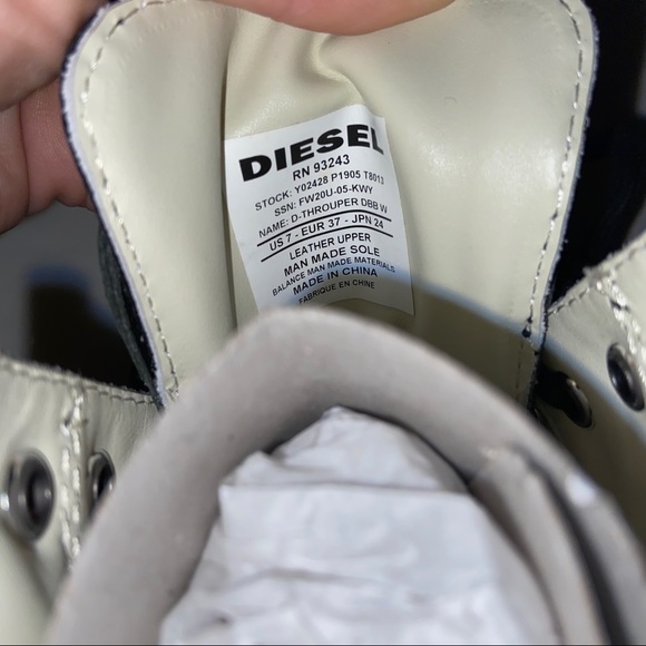 Rare Diesel leather Combat Boots - Picture 13 of 13